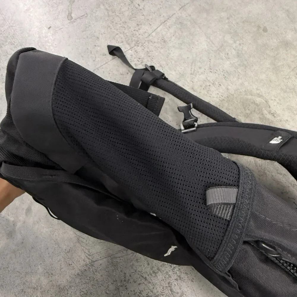 The North Face Fall Line Backpack Black School Travel Work - Company Logo